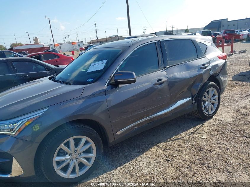 2019 Acura Rdx Standard VIN: 5J8TC1H30KL001631 Lot: 40070106