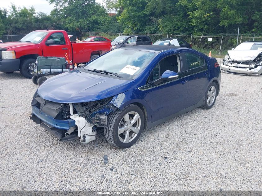 2013 Chevrolet Volt VIN: IG1RA6E45DU121861 Lot: 40070108