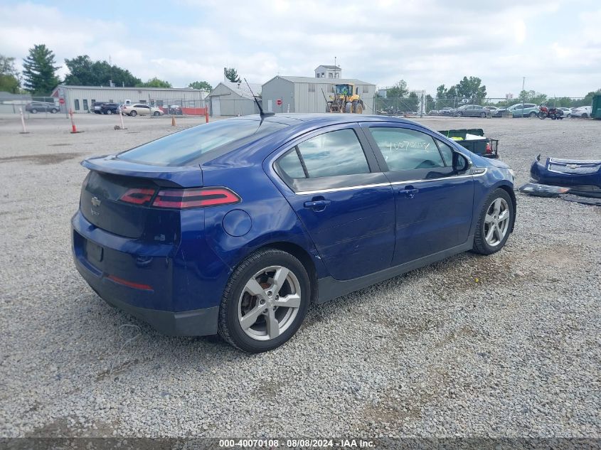 2013 Chevrolet Volt VIN: IG1RA6E45DU121861 Lot: 40070108