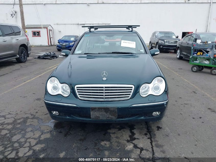 2004 Mercedes-Benz C 240 4Matic VIN: WDBRF81J64F542183 Lot: 40070117