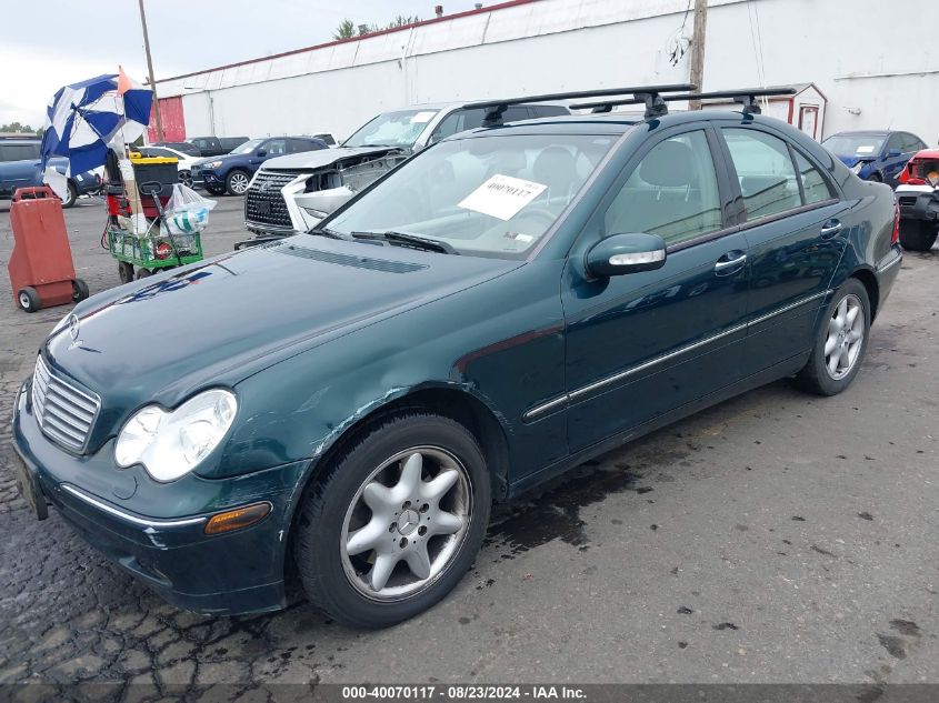 2004 Mercedes-Benz C 240 4Matic VIN: WDBRF81J64F542183 Lot: 40070117