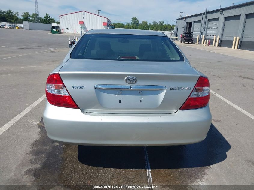 2003 Toyota Camry Le/Xle/Se VIN: 4T1BE30KX3U657328 Lot: 40070124