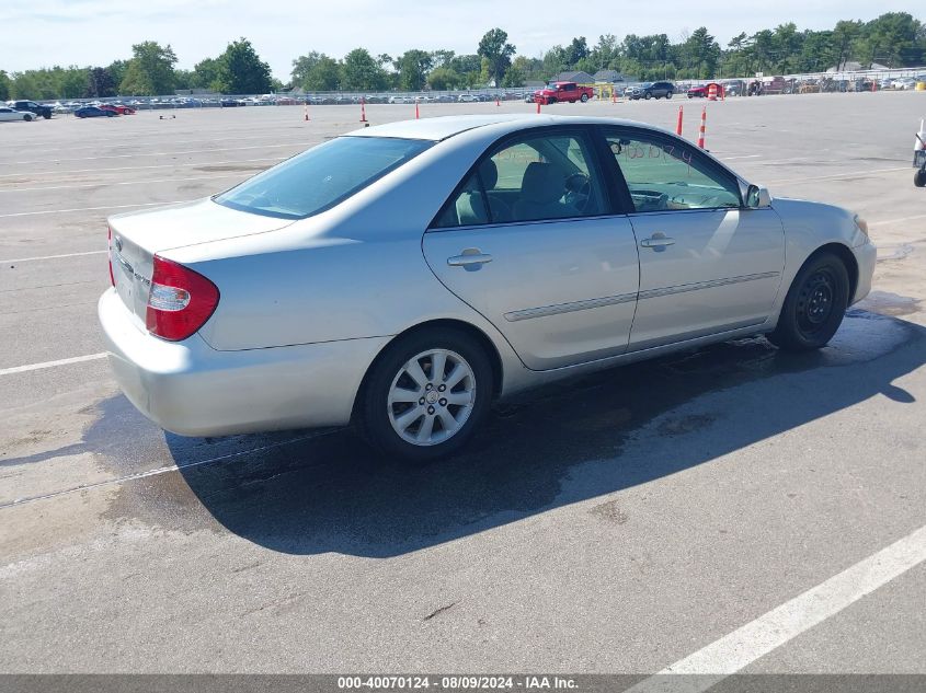 2003 Toyota Camry Le/Xle/Se VIN: 4T1BE30KX3U657328 Lot: 40070124