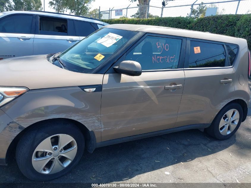 2014 Kia Soul VIN: KNDJN2A29E7001860 Lot: 40070130