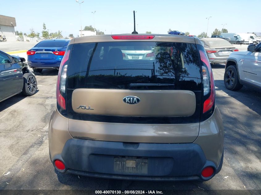 2014 Kia Soul VIN: KNDJN2A29E7001860 Lot: 40070130