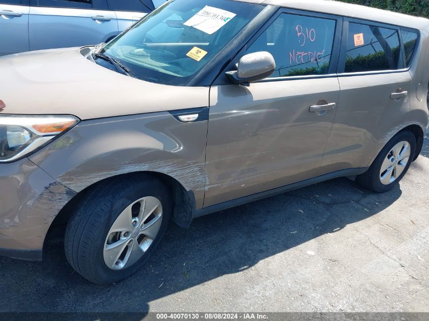 2014 Kia Soul VIN: KNDJN2A29E7001860 Lot: 40070130