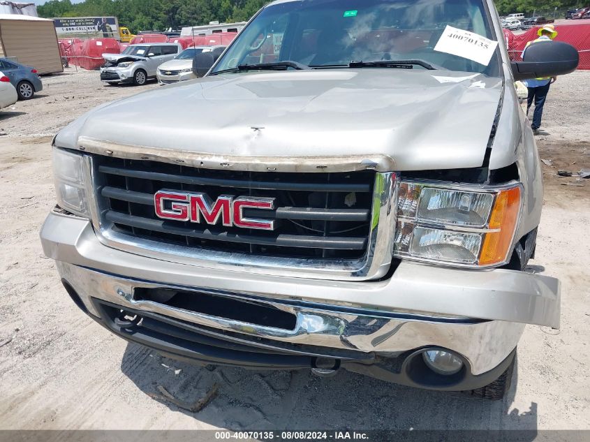 2009 GMC Sierra 1500 Sle VIN: 2GTEK23M291112150 Lot: 40070135