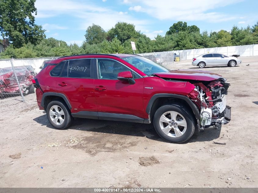 2021 Toyota Rav4 Xle/Xle Premium/Xse VIN: 4T3R6RFV3MU018359 Lot: 40070147