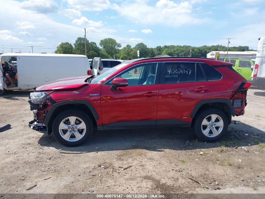 2021 Toyota Rav4 Xle/Xle Premium/Xse VIN: 4T3R6RFV3MU018359 Lot: 40070147