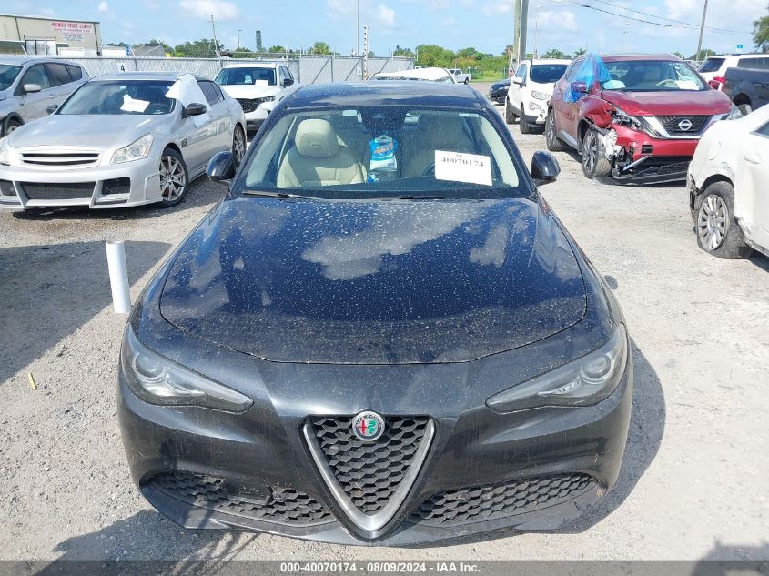 2017 Alfa Romeo Giulia Ti Rwd VIN: ZARFAECNXH7556059 Lot: 40070174