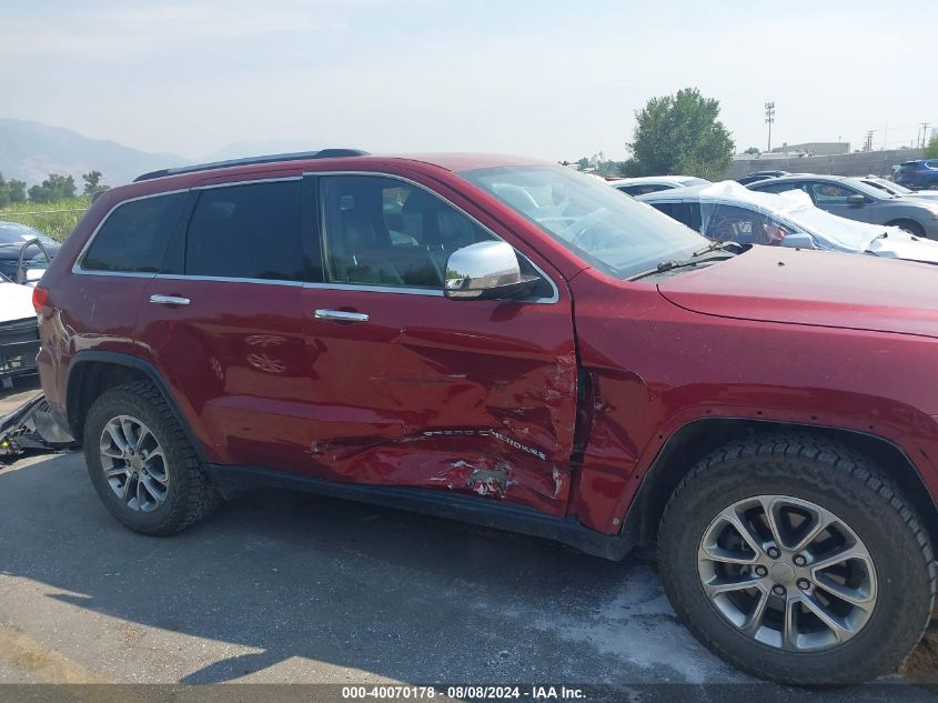 2015 Jeep Grand Cherokee Limited VIN: 1C4RJFBG1FC215976 Lot: 40070178