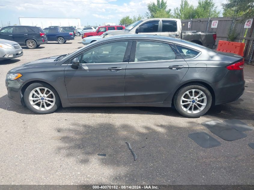 2019 Ford Fusion Se VIN: 3FA6P0H73KR209393 Lot: 40070182