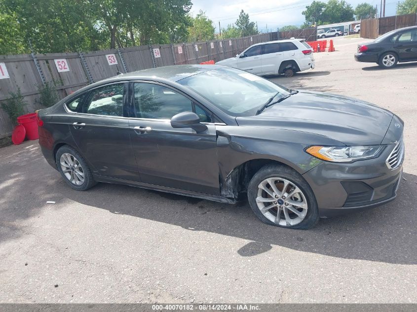 2019 FORD FUSION SE - 3FA6P0H73KR209393