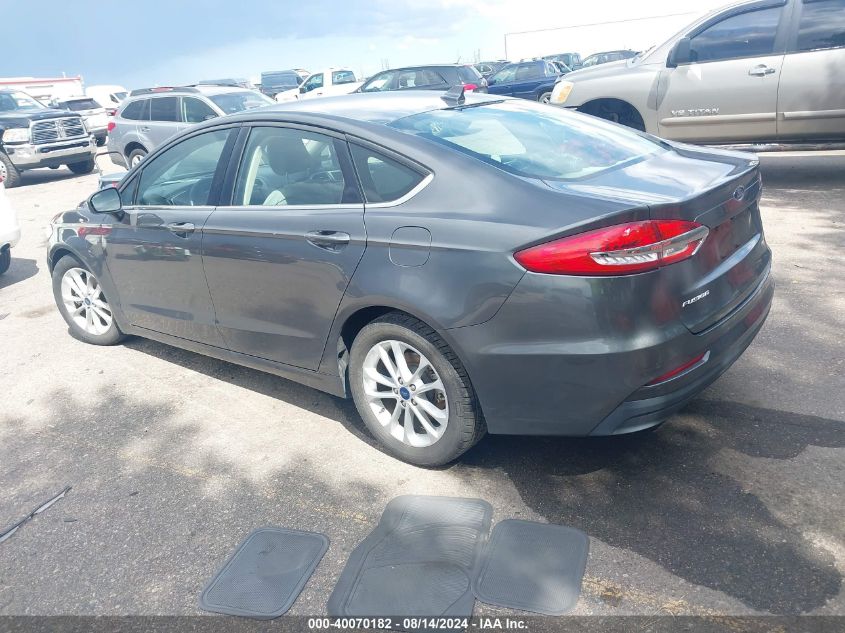 2019 FORD FUSION SE - 3FA6P0H73KR209393