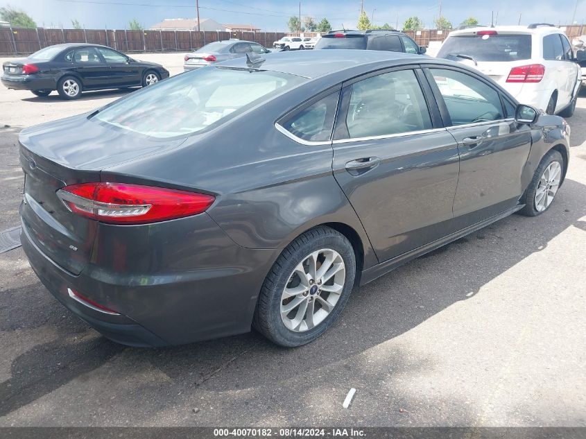 2019 FORD FUSION SE - 3FA6P0H73KR209393