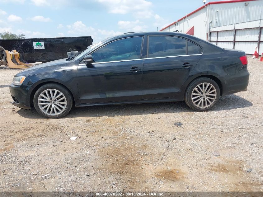 2011 Volkswagen Jetta 2.5L Sel VIN: 3VWLX7AJ8BM384969 Lot: 40070202