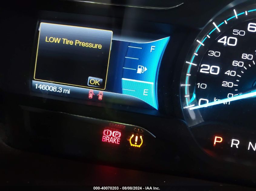 2013 Ford Flex Sel VIN: 2FMGK5C83DBD10697 Lot: 40070203