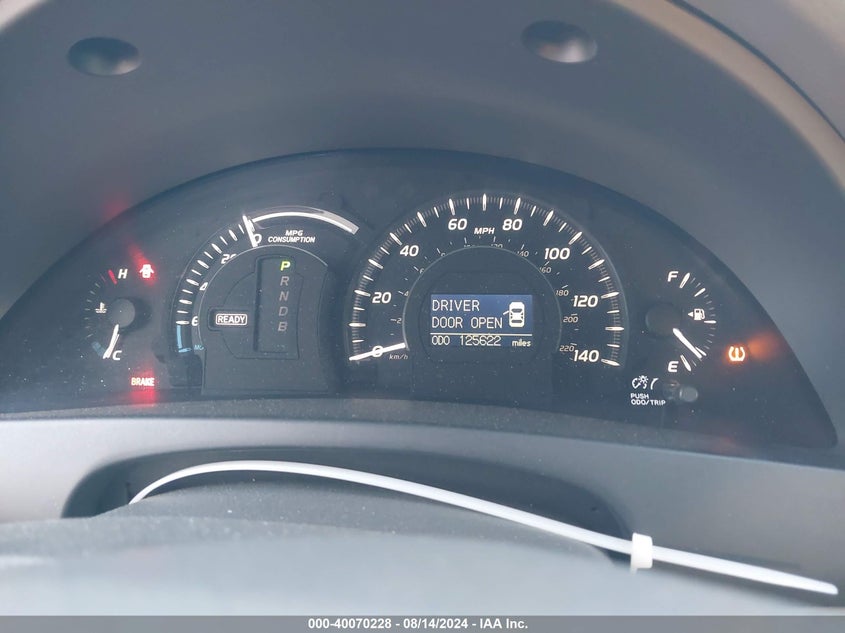 2009 Toyota Camry Hybrid VIN: 4T1BB46K89U083665 Lot: 40070228