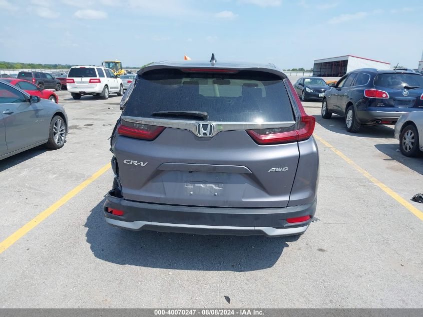 2021 Honda Cr-V Awd Ex-L VIN: 5J6RW2H89ML014201 Lot: 40070247