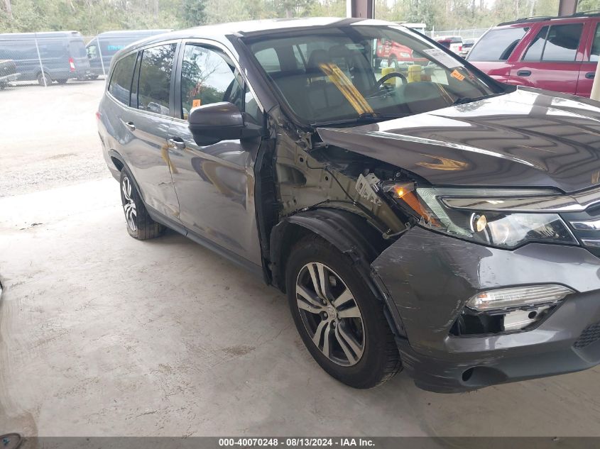 2018 Honda Pilot Ex-L VIN: 5FNYF6H5XJB011174 Lot: 40070248