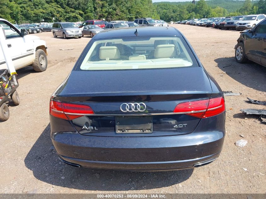 2016 AUDI A8 L 4.0T SPORT - WAU43AFD6GN005447