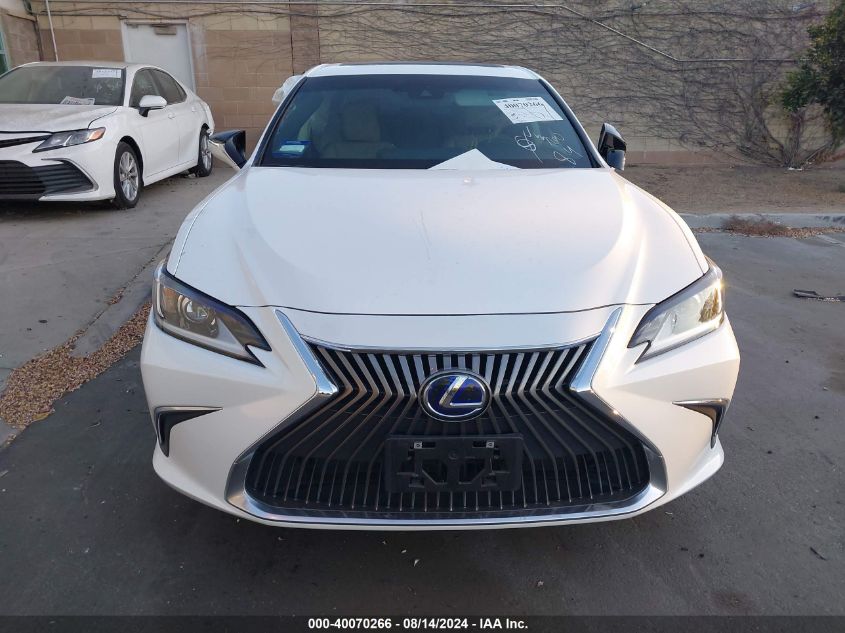 2021 Lexus Es 300H VIN: 58ACA1C14MU010621 Lot: 40070266