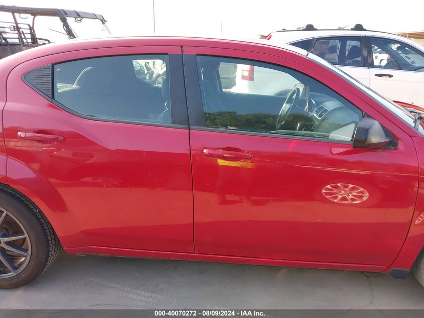 2014 DODGE AVENGER SE - 1C3CDZAB3EN140497