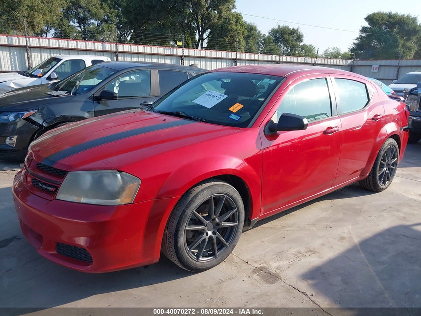 2014 DODGE AVENGER SE - 1C3CDZAB3EN140497