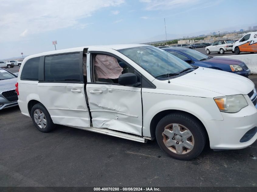 2012 Dodge Grand Caravan Se/Avp VIN: 2C4RDGBG0CR148464 Lot: 40070280