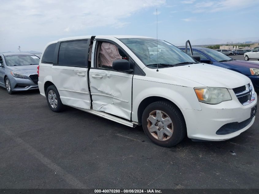 2012 Dodge Grand Caravan Se/Avp VIN: 2C4RDGBG0CR148464 Lot: 40070280