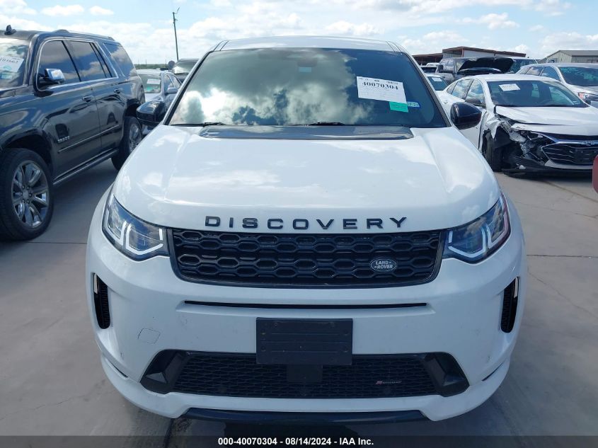 2022 Land Rover Discovery Sport S R-Dynamic VIN: SALCT2FXXNH908736 Lot: 40070304