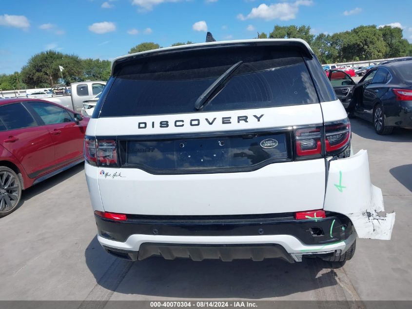 2022 Land Rover Discovery Sport S R-Dynamic VIN: SALCT2FXXNH908736 Lot: 40070304