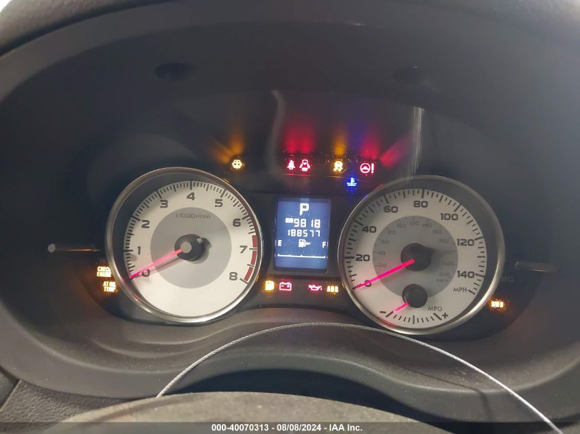 2012 Subaru Impreza 2.0I Sport Limited VIN: JF1GPAS69CH204387 Lot: 40070313