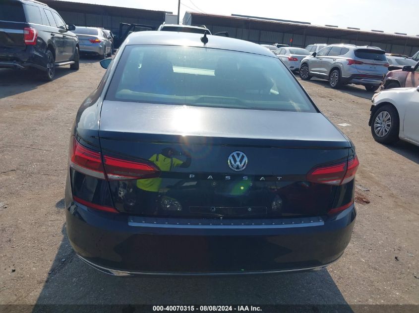 1VWSA7A38MC001325 2021 Volkswagen Passat 2.0T Se