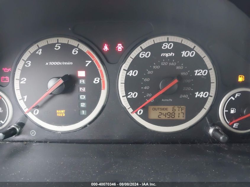 2005 Honda Cr-V Se VIN: SHSRD78985U317713 Lot: 40070346