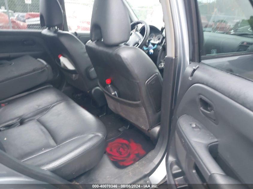 2005 Honda Cr-V Se VIN: SHSRD78985U317713 Lot: 40070346