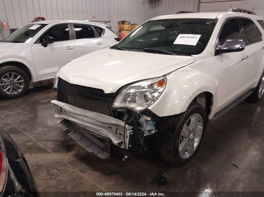 2015 Chevrolet Equinox Ltz VIN: 1GNFLHEKXFZ103366 Lot: 40070403