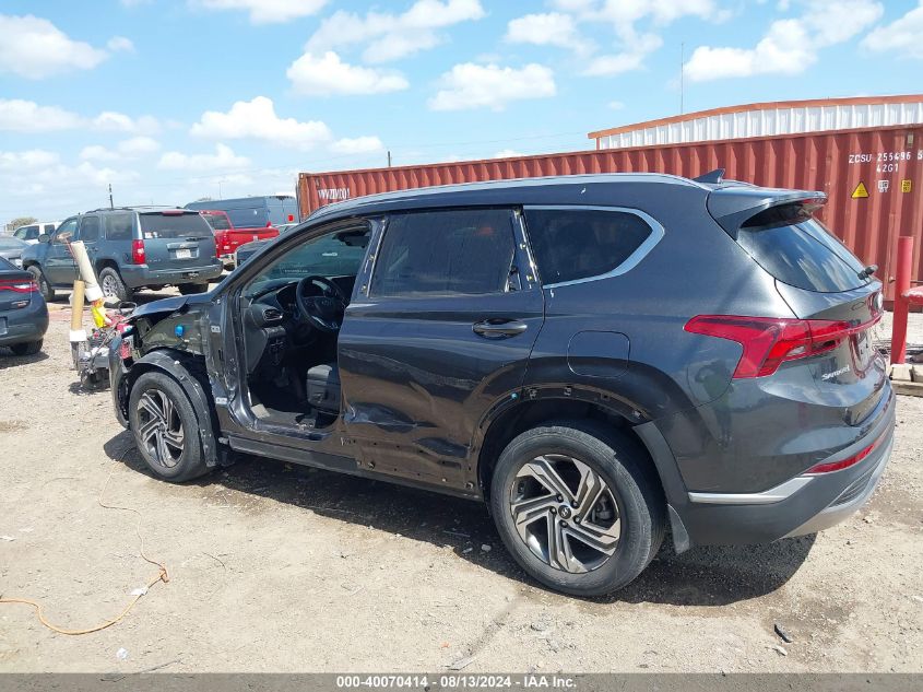 2022 Hyundai Santa Fe Sel VIN: 5NMS24AJ8NH452111 Lot: 40070414