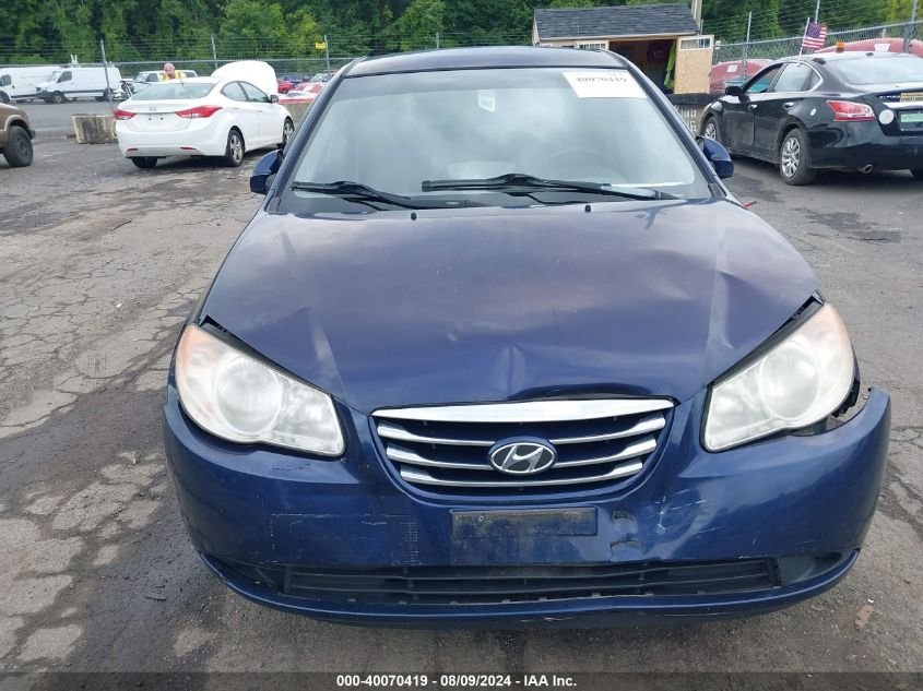 2010 Hyundai Elantra Blue VIN: KMHDU4AD0AU049364 Lot: 40070419