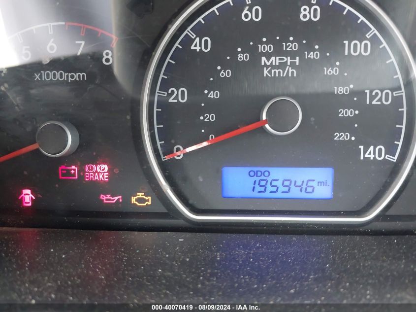 2010 Hyundai Elantra Blue VIN: KMHDU4AD0AU049364 Lot: 40070419