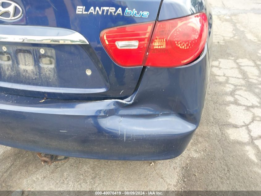 2010 Hyundai Elantra Blue VIN: KMHDU4AD0AU049364 Lot: 40070419
