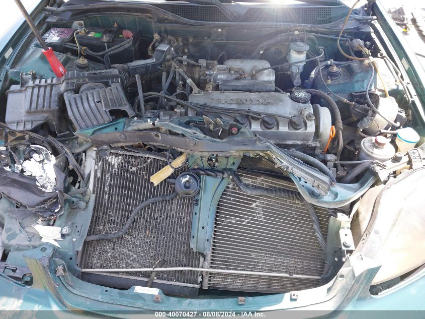 1999 Honda Civic Ex VIN: 1HGEJ8247XL041284 Lot: 40070427