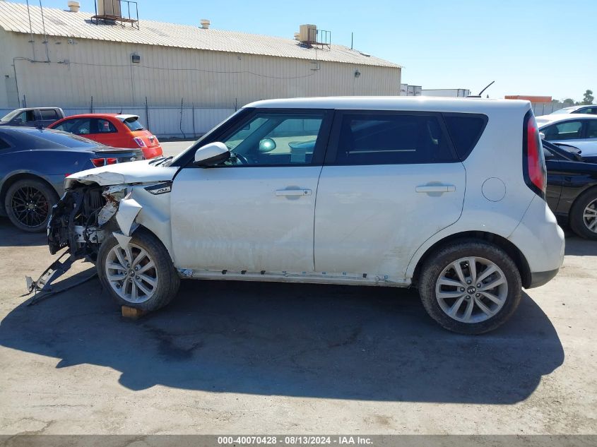 2018 Kia Soul + VIN: KNDJP3A59J7905194 Lot: 40070428