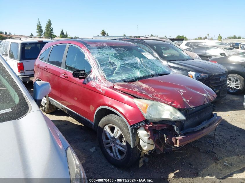 2010 Honda Cr-V Ex-L VIN: 5J6RE3H72AL042286 Lot: 40070433