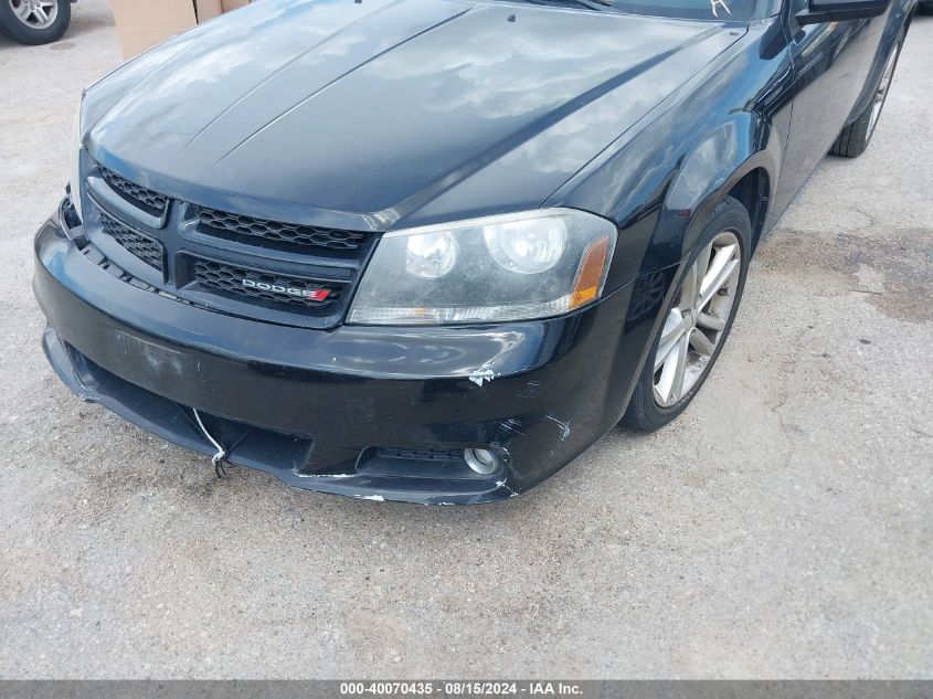 2014 Dodge Avenger Sxt VIN: 1C3CDZCB8EN187764 Lot: 40070435