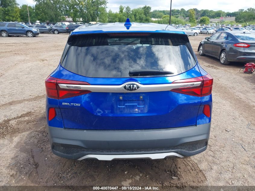 2021 Kia Seltos Lx VIN: KNDEPCAA1M7130747 Lot: 40070447