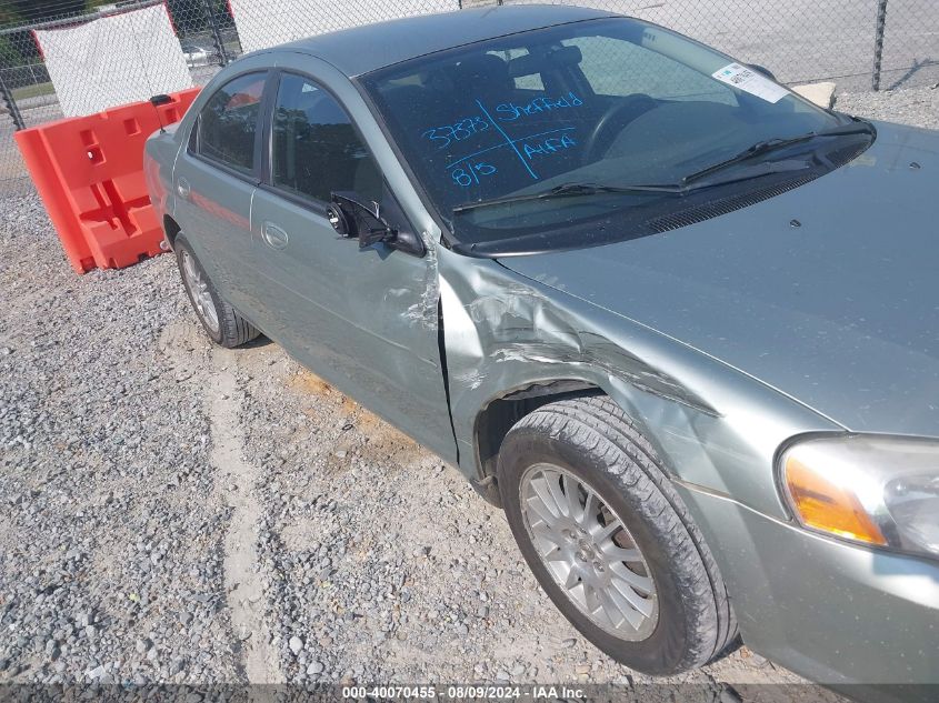 2006 Chrysler Sebring Touring VIN: 1C3EL56R96N191899 Lot: 40070455