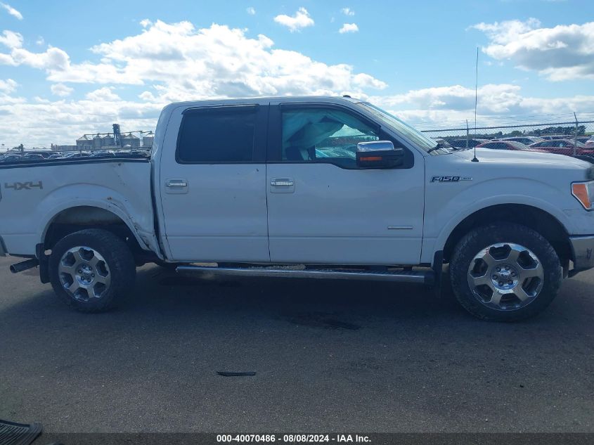 2011 Ford F-150 Lariat VIN: 1FTFW1ET0BFA77632 Lot: 40070486