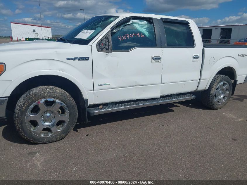 2011 Ford F-150 Lariat VIN: 1FTFW1ET0BFA77632 Lot: 40070486