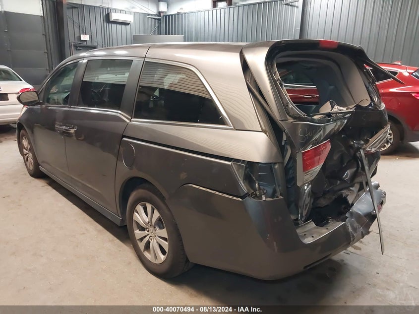 VIN 5FNRL5H45HB021717 2017 HONDA ODYSSEY EX